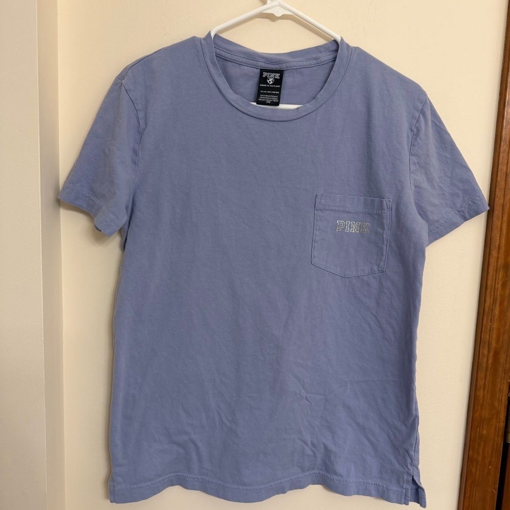 PINK Victoria's Secret Light Blue Women’s Tee